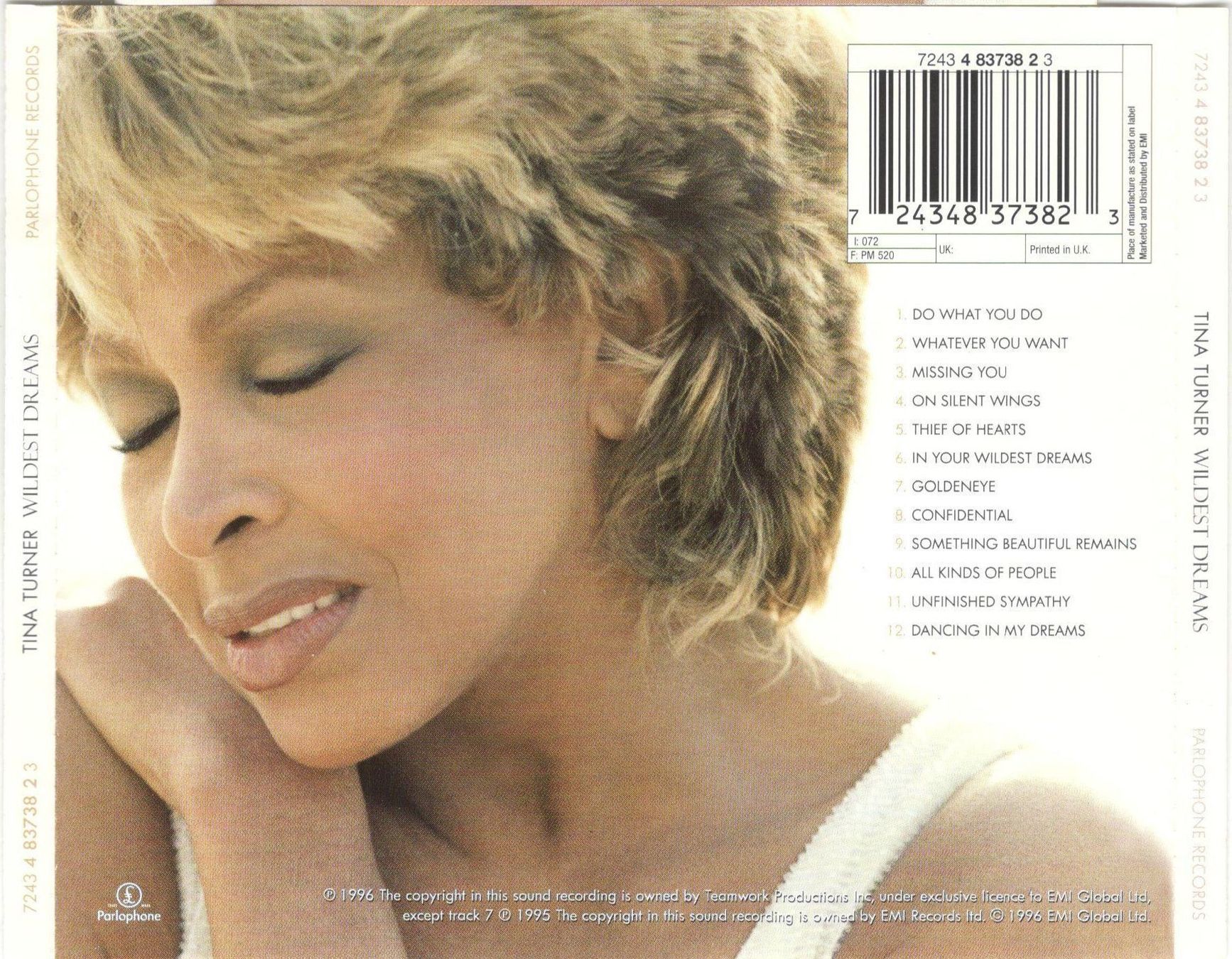 CD: Tina Turner CD Wildest Dreams CD – Usato da St. Margarethen TG venduto da Smiley-Face 1