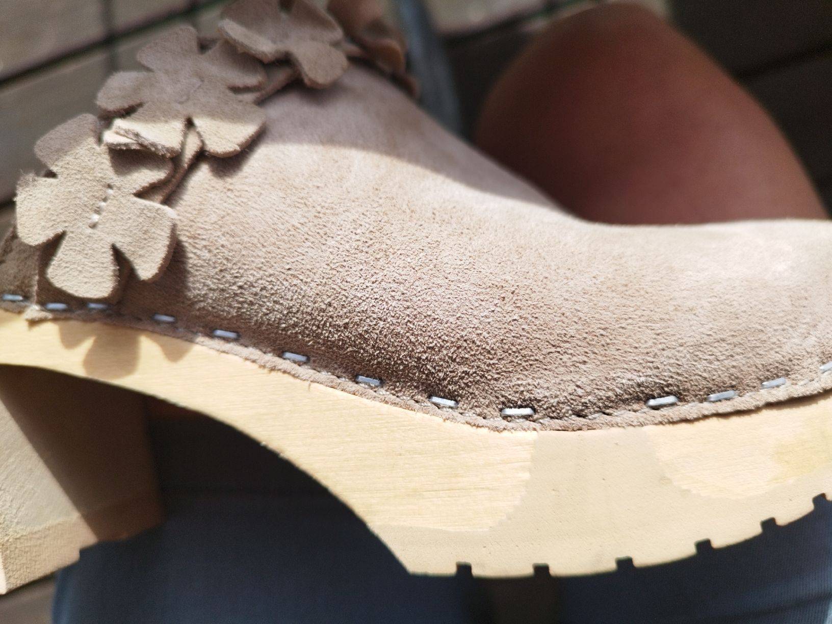 Softclox Scarpe da donna: Softclox Holzclogs Blumen Grösse 37 Sommer Frühling – Usato da Luterbach venduto da Liveyourdream 5