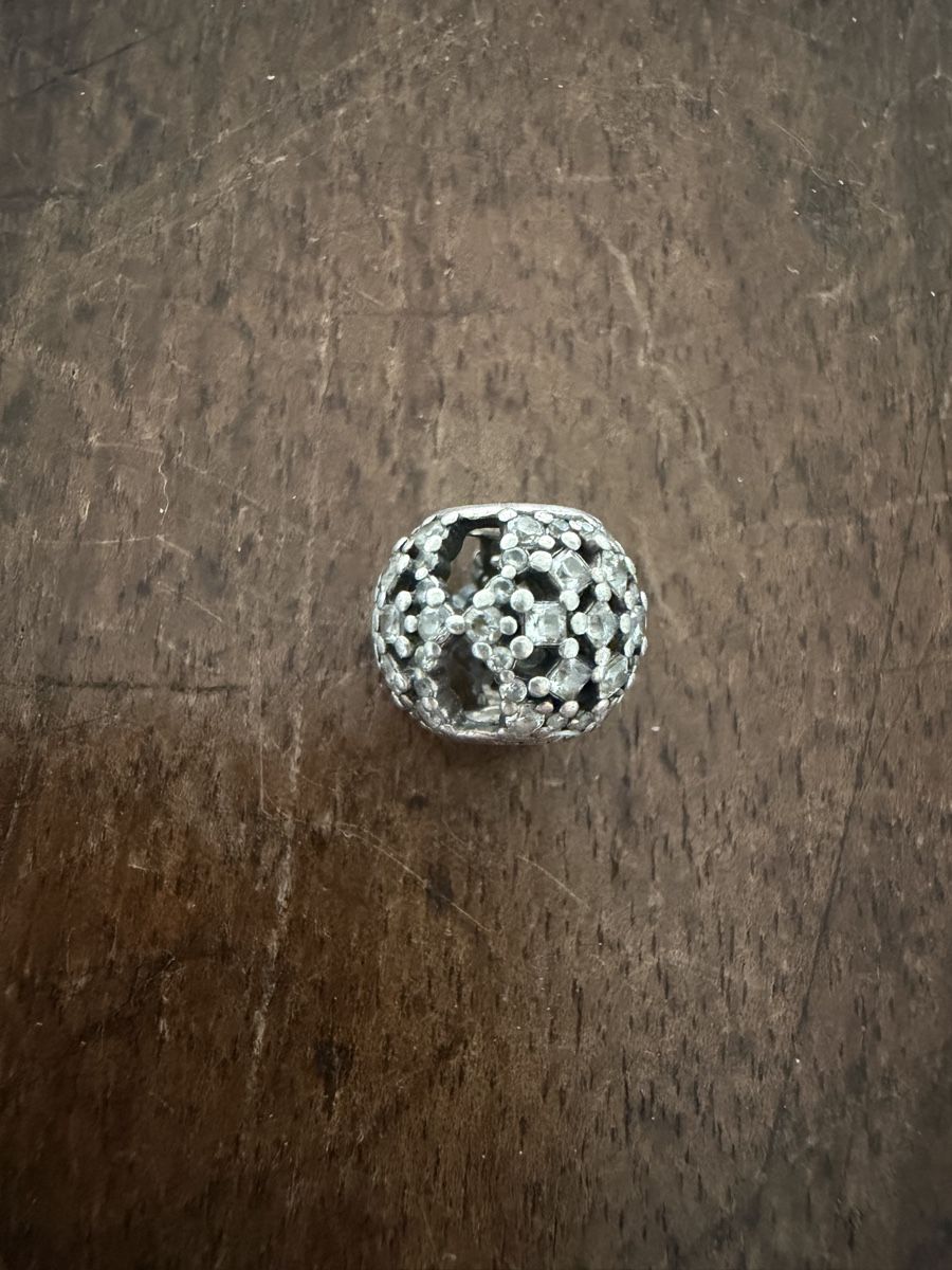 Ciondoli: Pandora charm argento pavé – Usato da Andermatt venduto da DCC_70 1