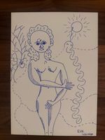 Zeichnung - EVA - M. Flückiger