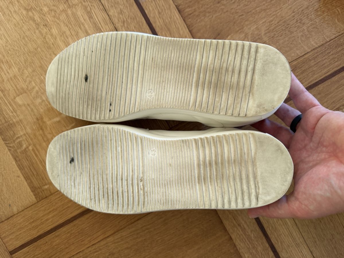 Strellson Scarpe da uomo: Strellson Sneaker Leder Weiss Grösse 43 neu – Nuovo (secondo la descrizione) da Ennetbaden venduto da Section_H 3