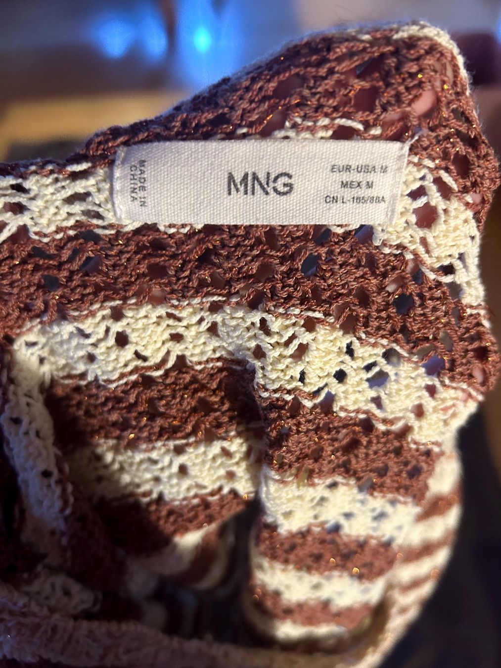 Mango Maglioni & Felpe: Crochet sweater – Usato da Oberurnen venduto da carinalobnig 2