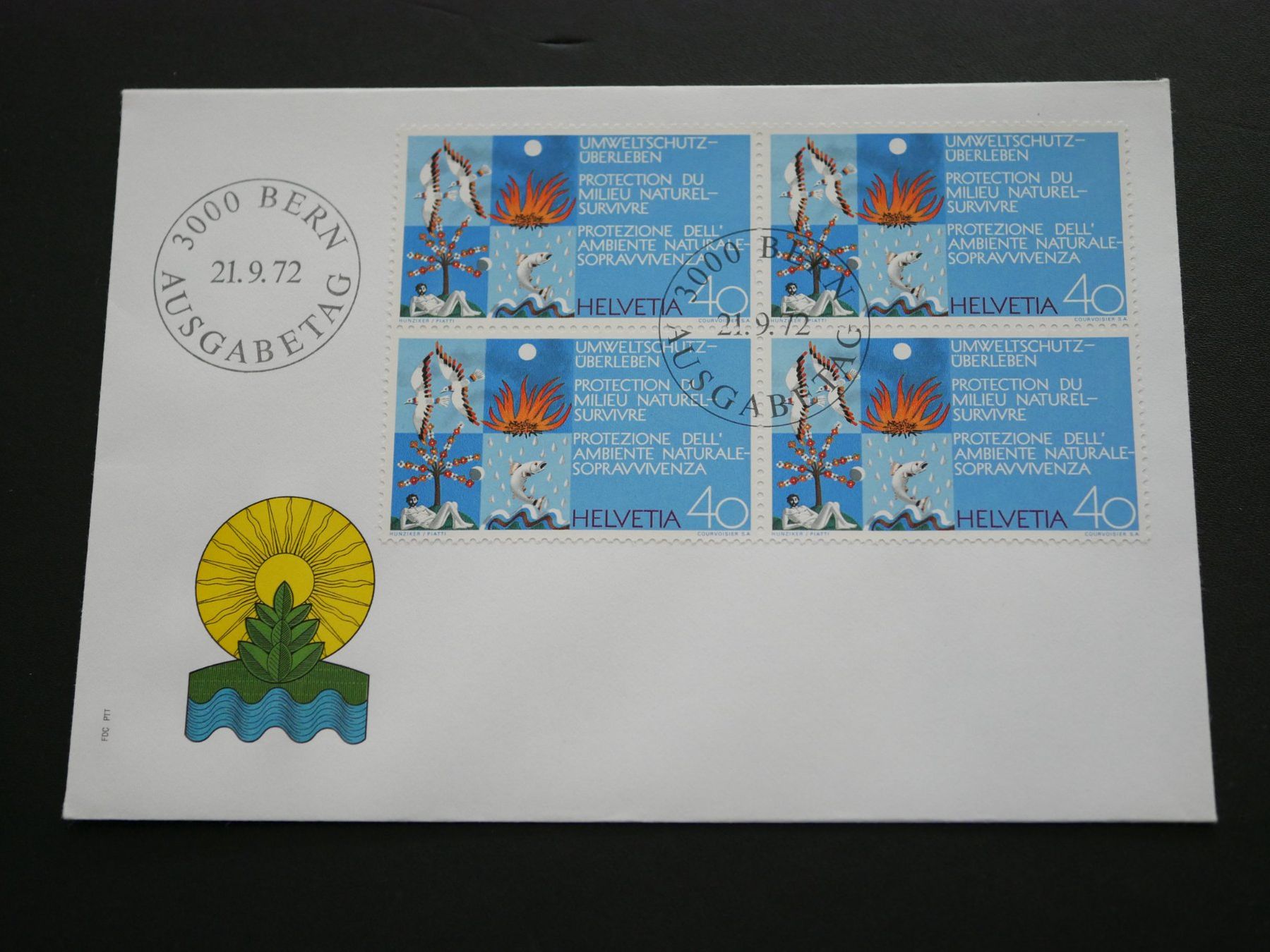 Tutti i francobolli: Ersttagsbrief 21.09.1972 ***TOP*** – Nuovo (secondo la descrizione) da Kreuzlingen venduto da kar_kj82