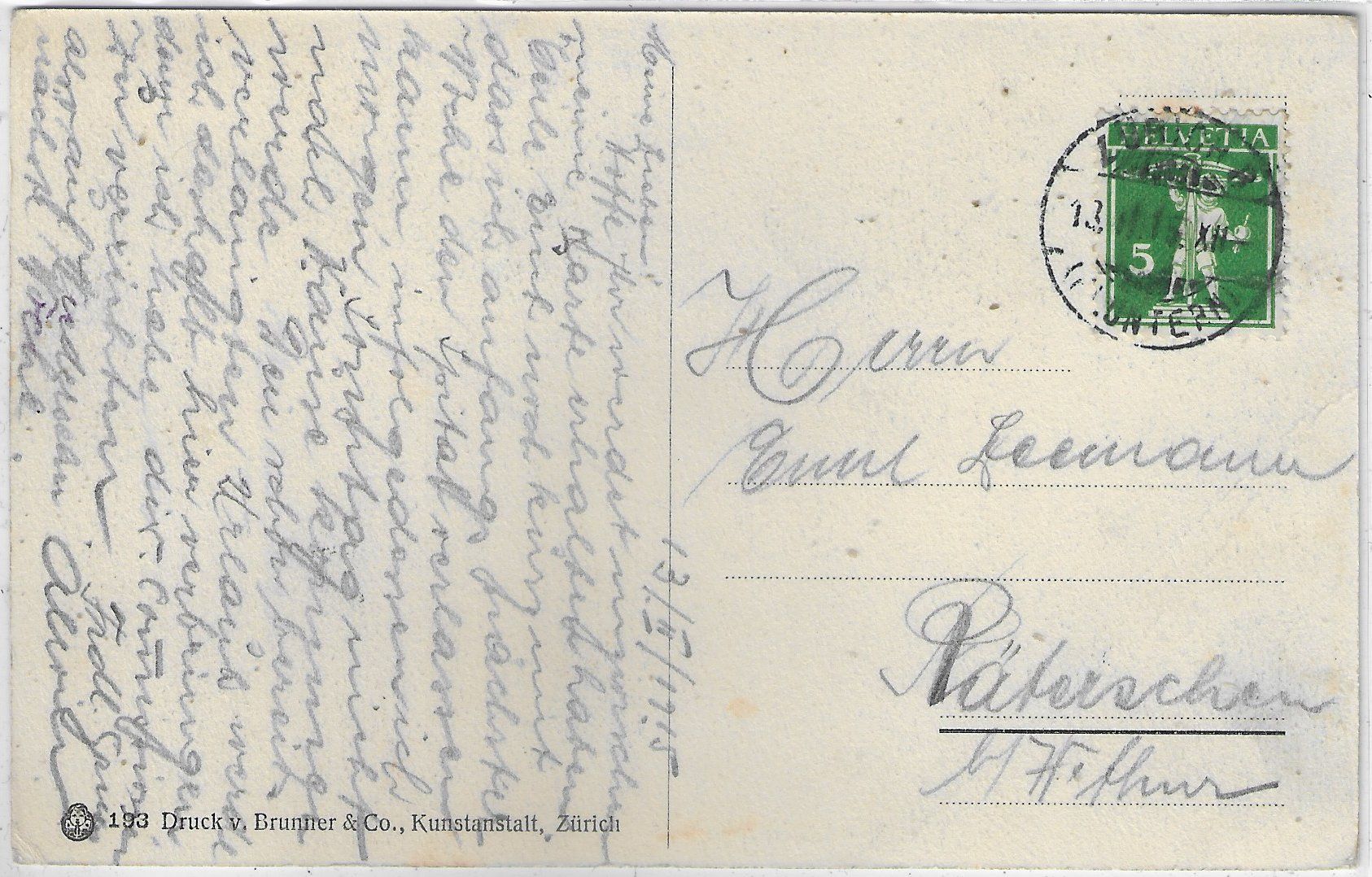 Cartoline postali: Zürich - Kantonsspital im Winter – Usato da Ettingen venduto da Kartenplanet 1