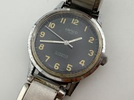 Vintage LANCO Handaufzug Herrenuhr läuft