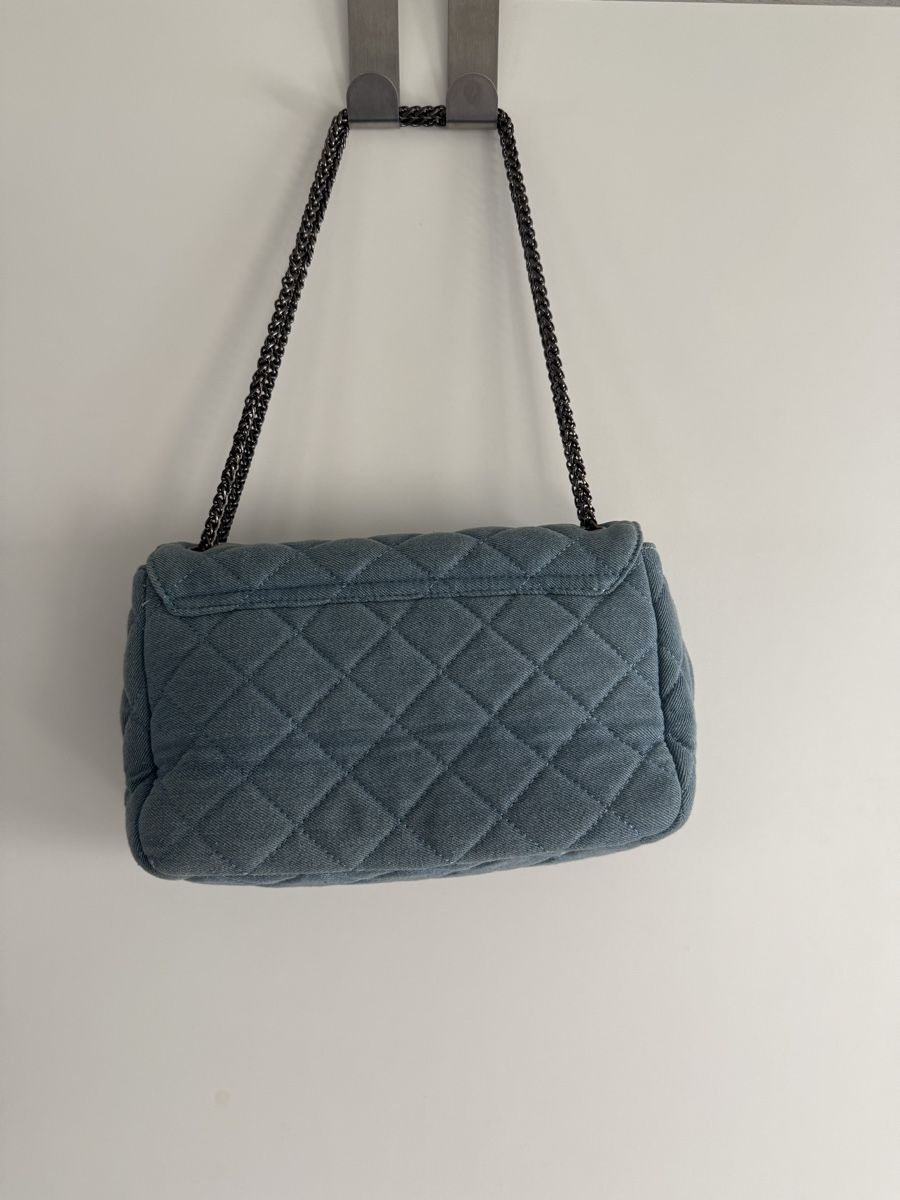 Hallhuber Borse da donna: Hallhuber Denim Handtasche mit Perlen – Usato da Zürich venduto da jag_9gyt 3