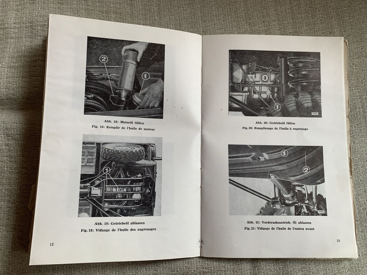 Libri: Steyr Puch Haflinger Bedienungsanleitung – Usato da Dotnacht venduto da tmn_8 7