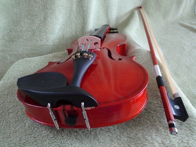 Musikinstrumente: Geige 4/4, Bogen, Geigen-Kasten – Gebraucht aus Berikon von Splendida43 7