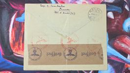 CL32 Enveloppe + Timbre Belgique 1942
