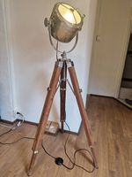 Tripod Stehlampe Industrial Holz/Metall  Micasa  Vintage