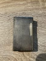 Briquet S.T. Dupont Paris finition striée argentée Made in F