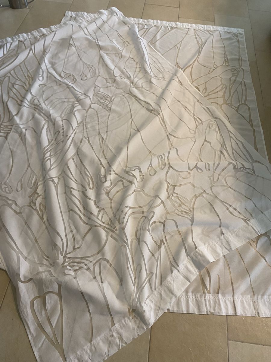 Vorhänge: 2 x Vorhang ca. 145x210cm - weiss – Gebraucht aus Grasswil von pp7830 1