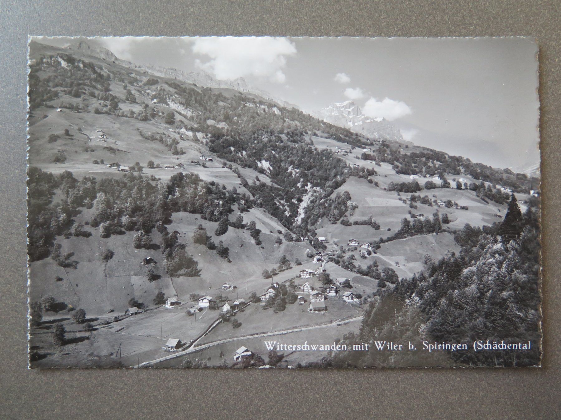 Ansichtskarten: SPIRINGEN - WITTERSCHWANDEN MIT WILER – Gebraucht aus Wittenbach von lipasal