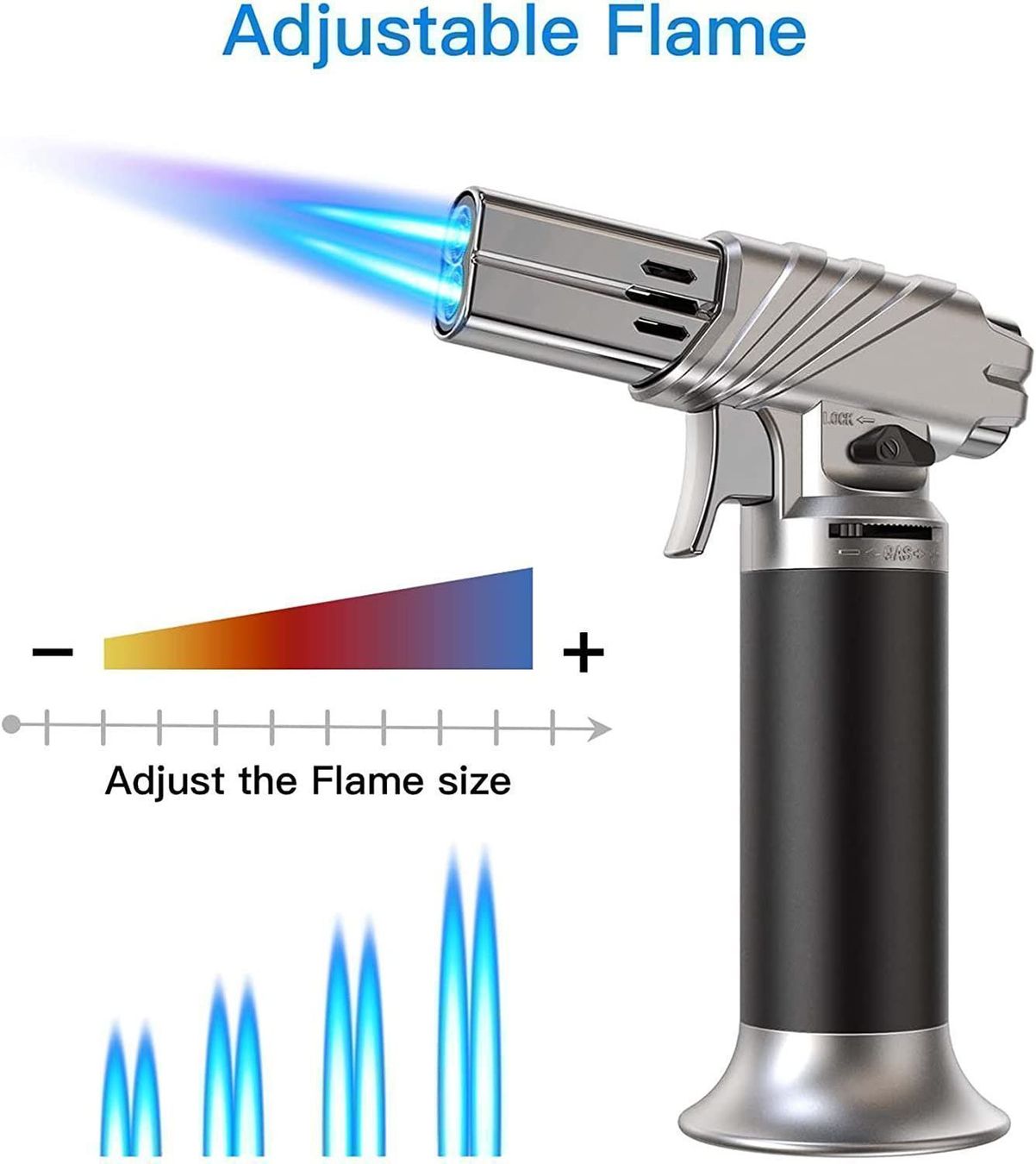 Elettrodomestici da cucina: Flambierbrenner Gasbrenner Bunsenbrenner Küchenbrenner – Nuovo e nell'imballaggio originale da Basel venduto da EchoPeak 3