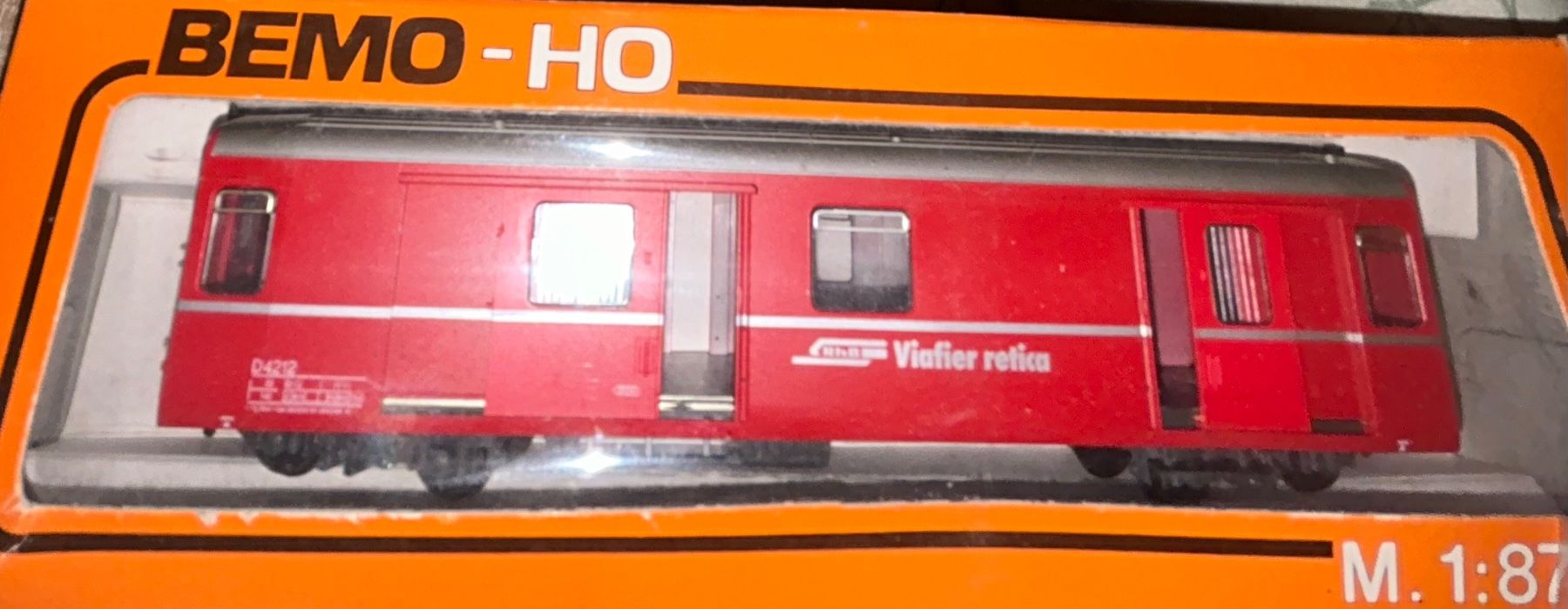 Bemo Modellini di ferrovie: H0m Bemo 3269/112 RhB D 4212 – Nuovo (secondo la descrizione) da Belp venduto da AEMA-Modellbau