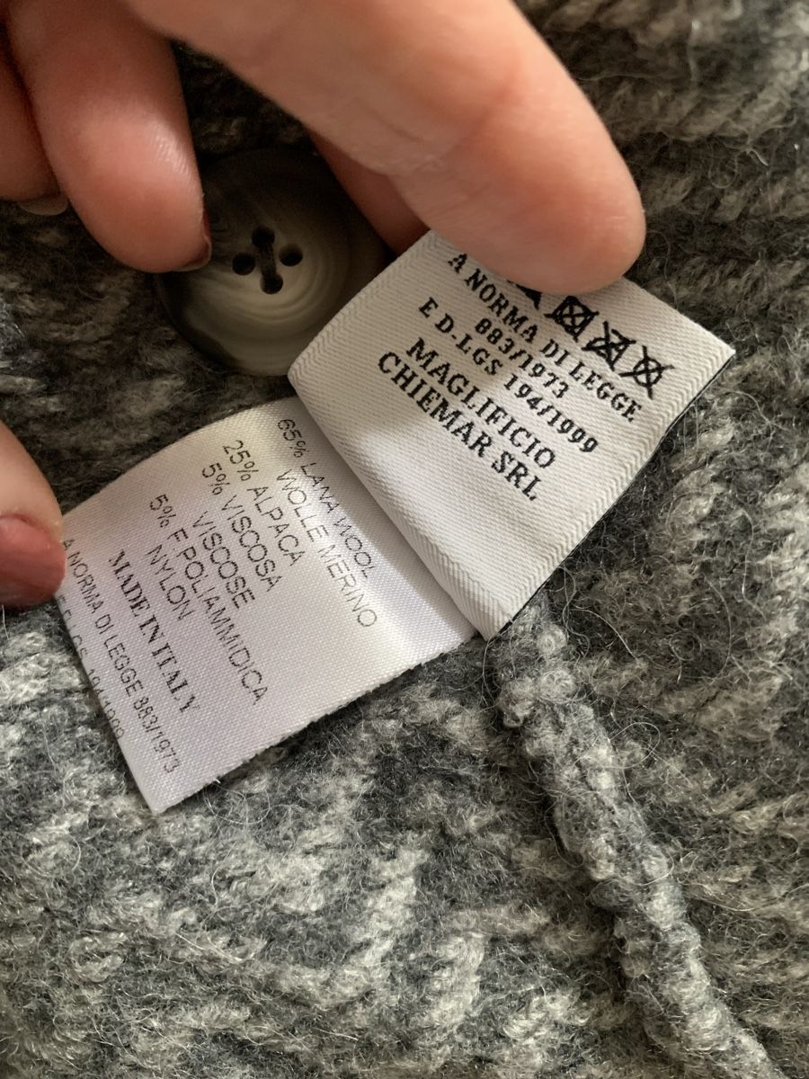 Maglioni & Felpe: Alpaka mix wolle pullover grau – Usato da Zürich venduto da Nikuska32 5