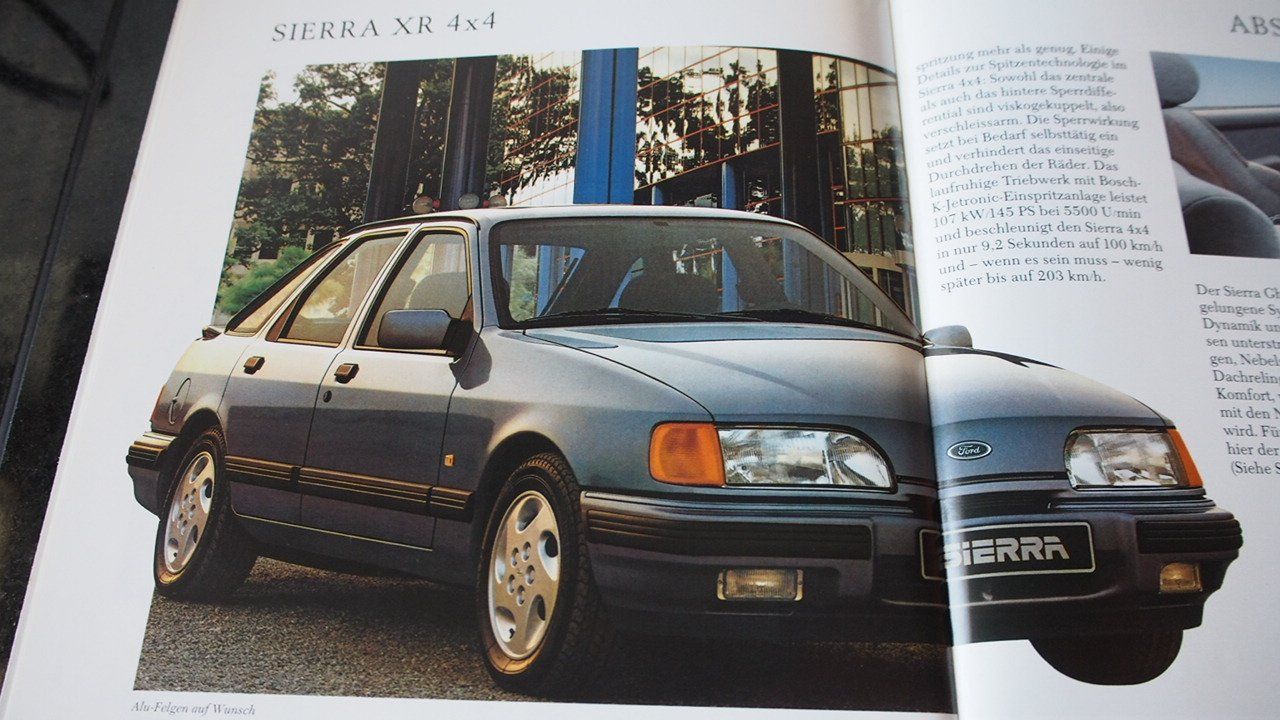 Ford Documenti: Ford Sierra Prospekt 6.1989 – Usato da Zofingen venduto da sosalinos01 8