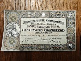 Franken 1951 – P#11o.32 – Schweizer Banknote – SUPER ZUSTAND