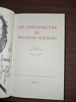 Les chefs-d'oeuvre de François Mauriac Livre de François Ma