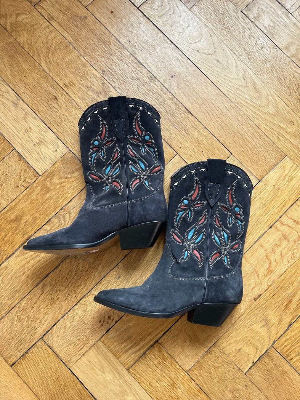 Isabel Marant Damenschuhe: Western suede cowboy boots - Isabel Marrant – Neu (gemäss Beschreibung) aus Zürich von EllaPota 1