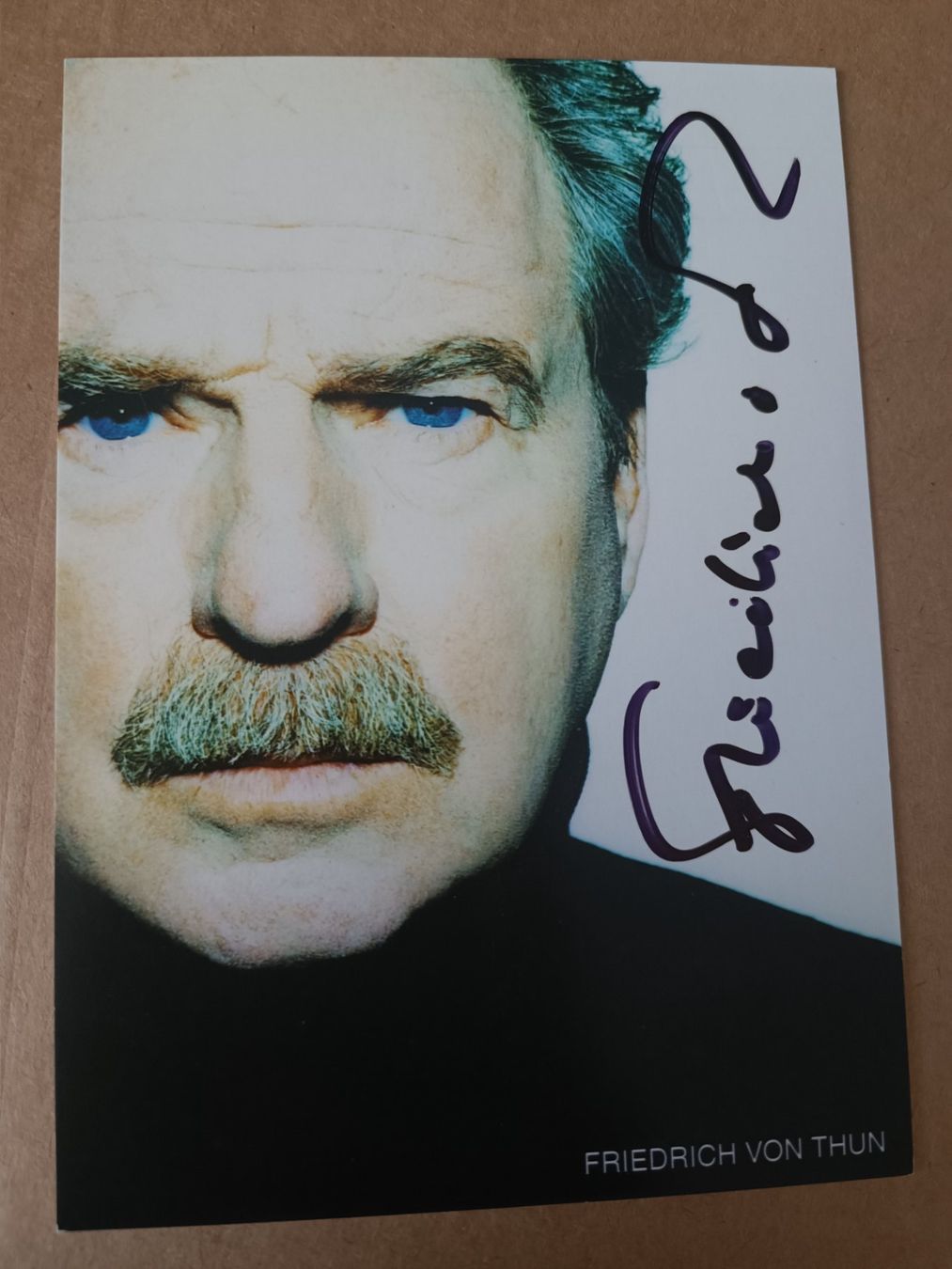 Autografi: Friedrich von Thun - handsigniert – Usato da Menziken venduto da Autogramme