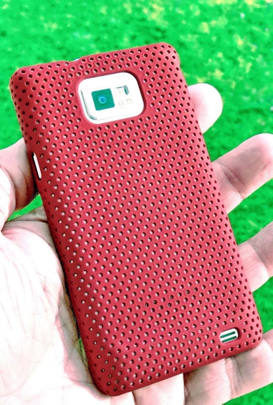 Cover & Protezioni schermo: Samsung Galaxy S2: Bumper rot – Nuovo (secondo la descrizione) da Untersiggenthal venduto da Zarkok 1