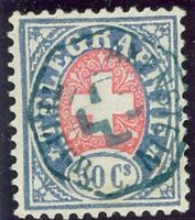 1881/86 Schweiz Telegraphenmarken