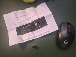 Logitech G305 Maus mit Dongle guter Zustand