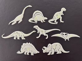 Leuchtsticker / Leuchtsterne Dinosaurier Glow in the Dark