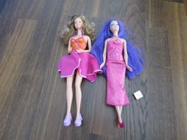 Barbie Puppen 2 Stück Kind spielen Girls Spielzeug Mädchen