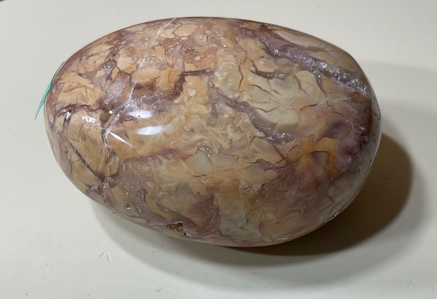 Minerali & Pietre curative: Wunderschöner Jaspis Ocean Free Form Handschmeichler – Nuovo (secondo la descrizione) da Gibswil venduto da BestePreis 4