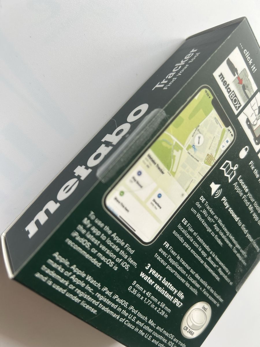 Metabo Tutti gli attrezzi: Metabo Tracker Fabrikneu – Nuovo e nell'imballaggio originale da Hittnau venduto da Oracel 1