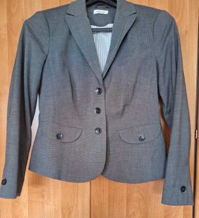 Elegante Damen Blazer, grau, Grösse 42 – Top Zustand!