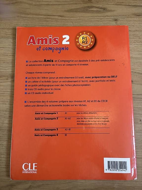 Libri: Amis et Compagnie 2  Cahier dactivités A1-A2 – Usato da Stabio venduto da des_z2st 1
