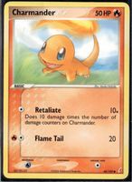 Charmander EX Crystal Guardians 48/100 Pokémon EN