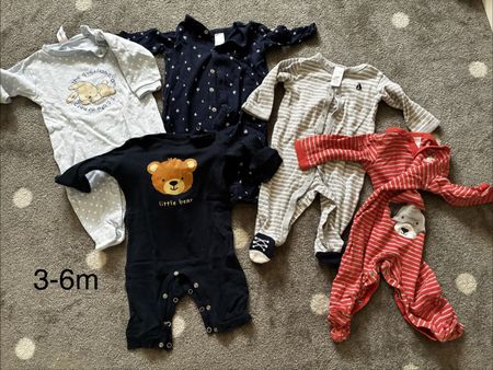 Baby Overalls Set, Size 3-6 Months