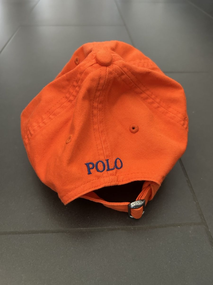 Ralph Lauren Hüte, Mützen & Caps: Polo Ralph Lauren Cap Cappy orange – Gebraucht aus Basel von kitu 1