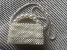 Wunderschöne Perlen Handtasche