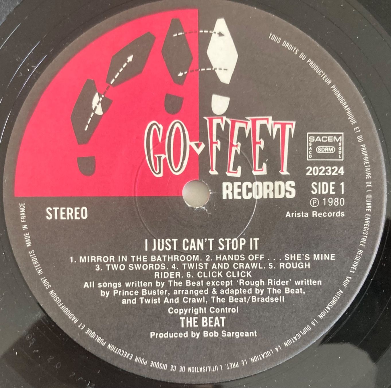 Dischi in vinile: THE BEAT- I JUST CAN'T STOP IT – Usato da Poliez-Pittet venduto da Newtown-Records 2