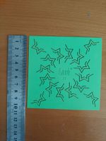 Lattice Folding / Gitter Falten - Metal Schablone (Lacé 22)