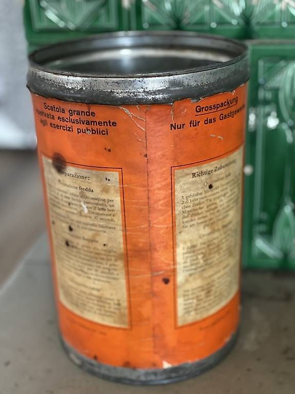 Dosen: Ovomaltine Büchse ohne Deckel – Gebraucht aus Gontenschwil von HallKoh 1