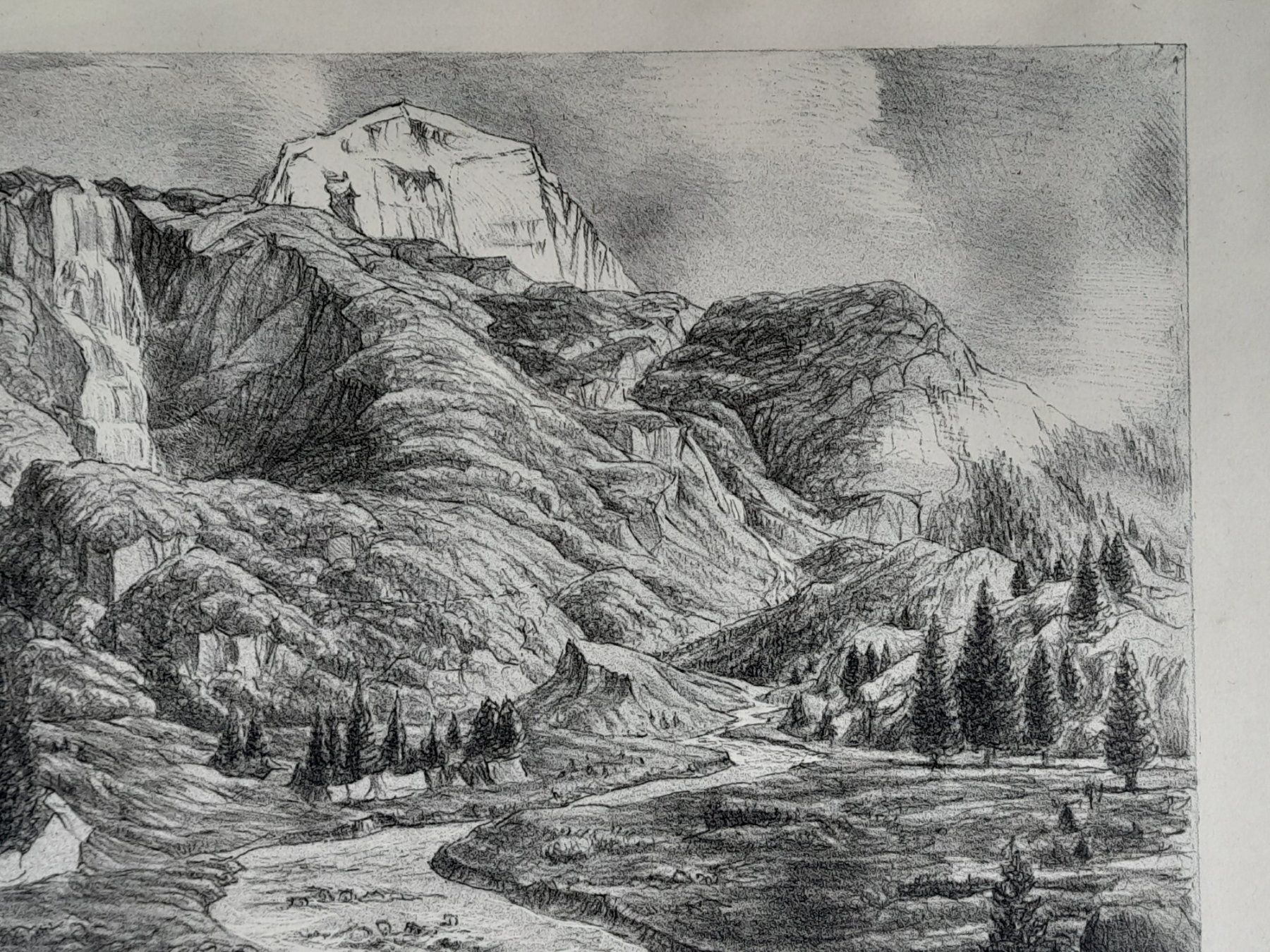 Grafica & Litografie: V.Surbek Litho " Berner Oberland " – Usato da Thun venduto da Treff.....e 4