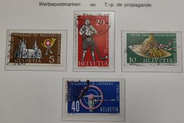 Z 320-323 Satz-Werbepostmarken 1955