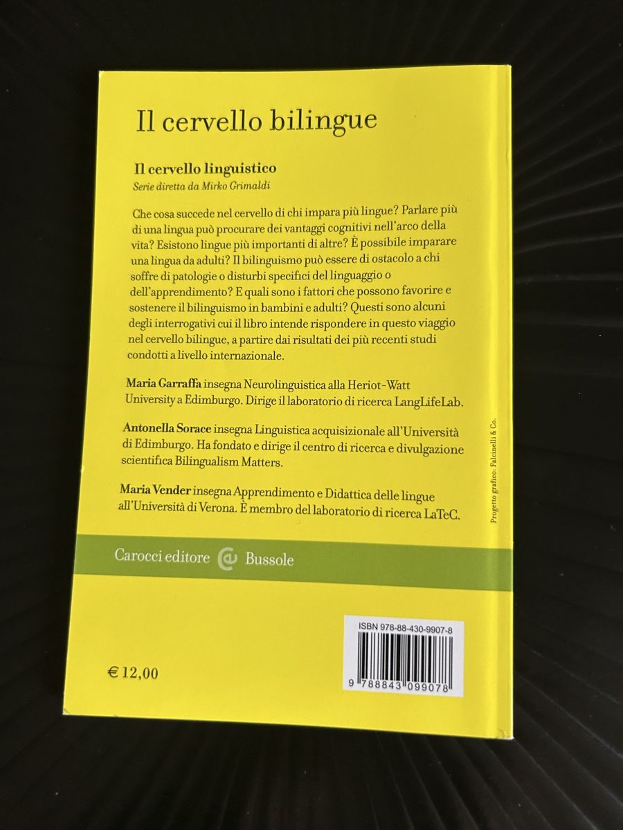 Libri: Maria Garaffa Il cervello bilingue – Usato da Biel/Bienne venduto da zit_v5yc 1
