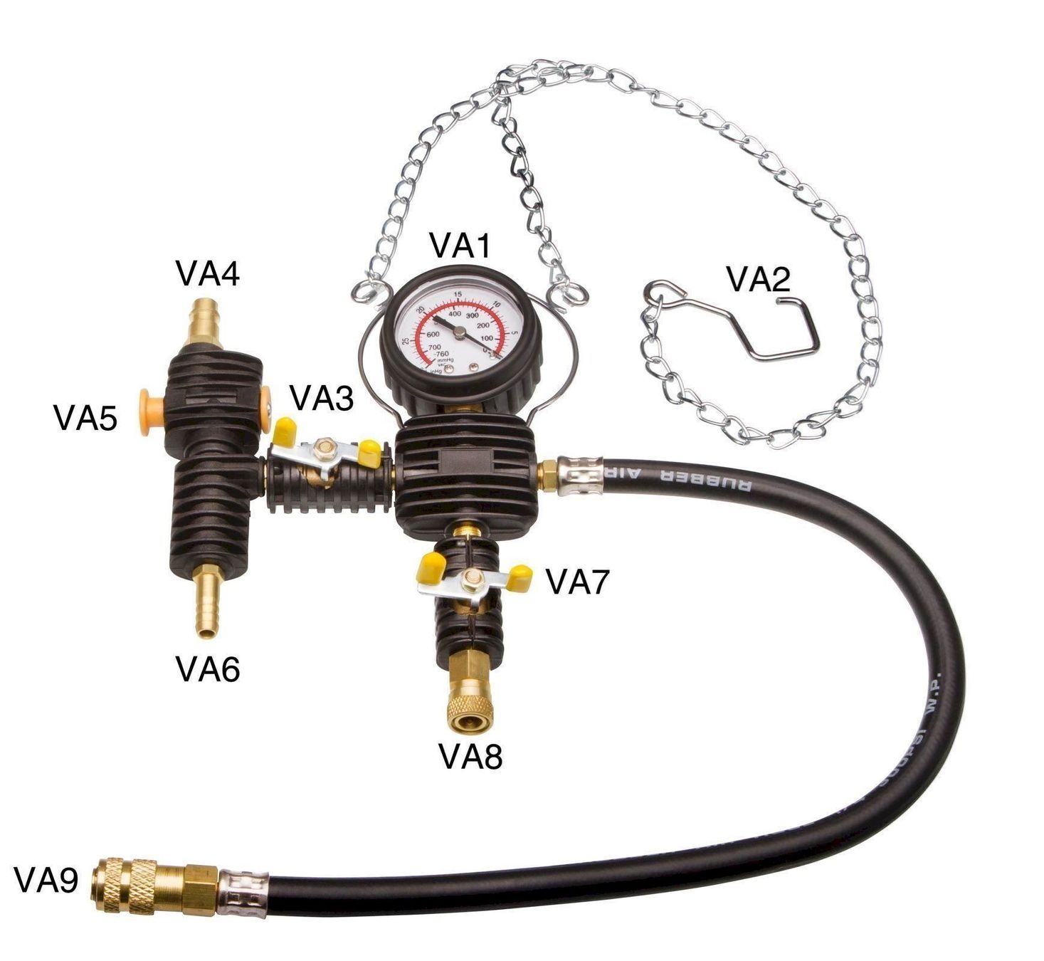 Sonstiges für Baugewerbe: Kühlsystem Tester / Abdrückgerät 28 tlg. – Neu und originalverpackt aus Bottighofen von zaap 2