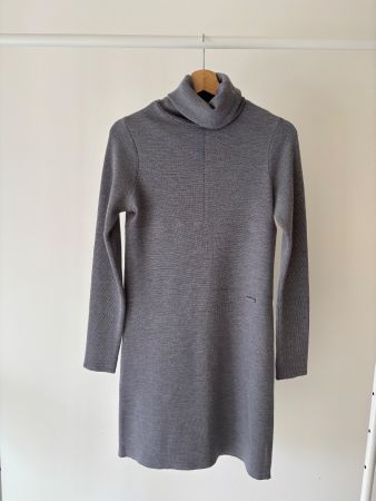 Robe pull chaude d'hiver grise, taille S – Paul&Shark