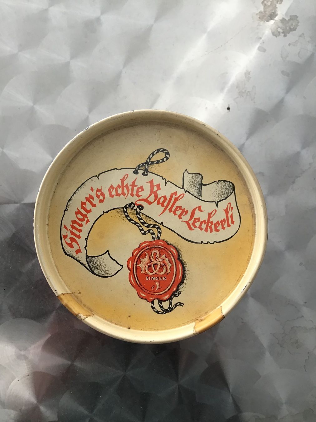Contenitori & Simili: Basler Leckerli / Blechbüchse / antik – Usato da Horw venduto da adler65 3