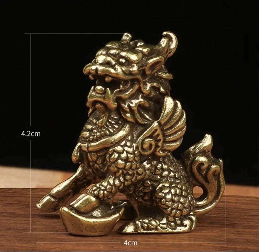 Sculture & Statue: Bronze paire chiens foo – Nuovo e nell'imballaggio originale da Vernier venduto da 19pigments 3
