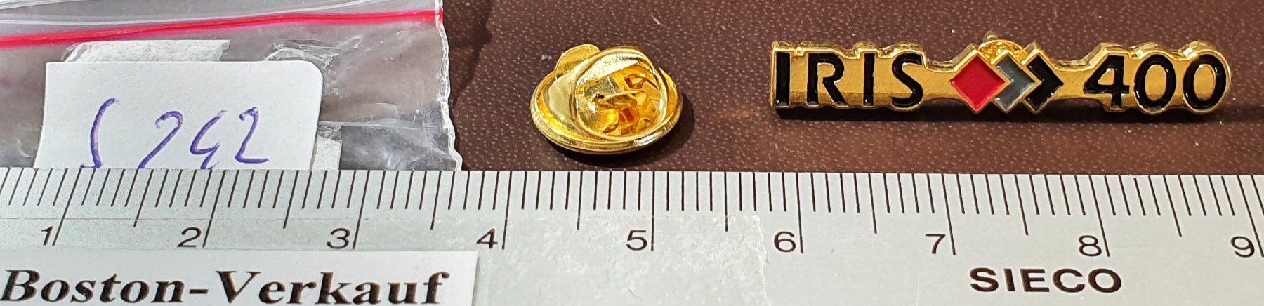 Spille & Fermagli: S242 - Pin   IRIS 400 – Usato da Reinach BL venduto da Boston-Verkauf 1
