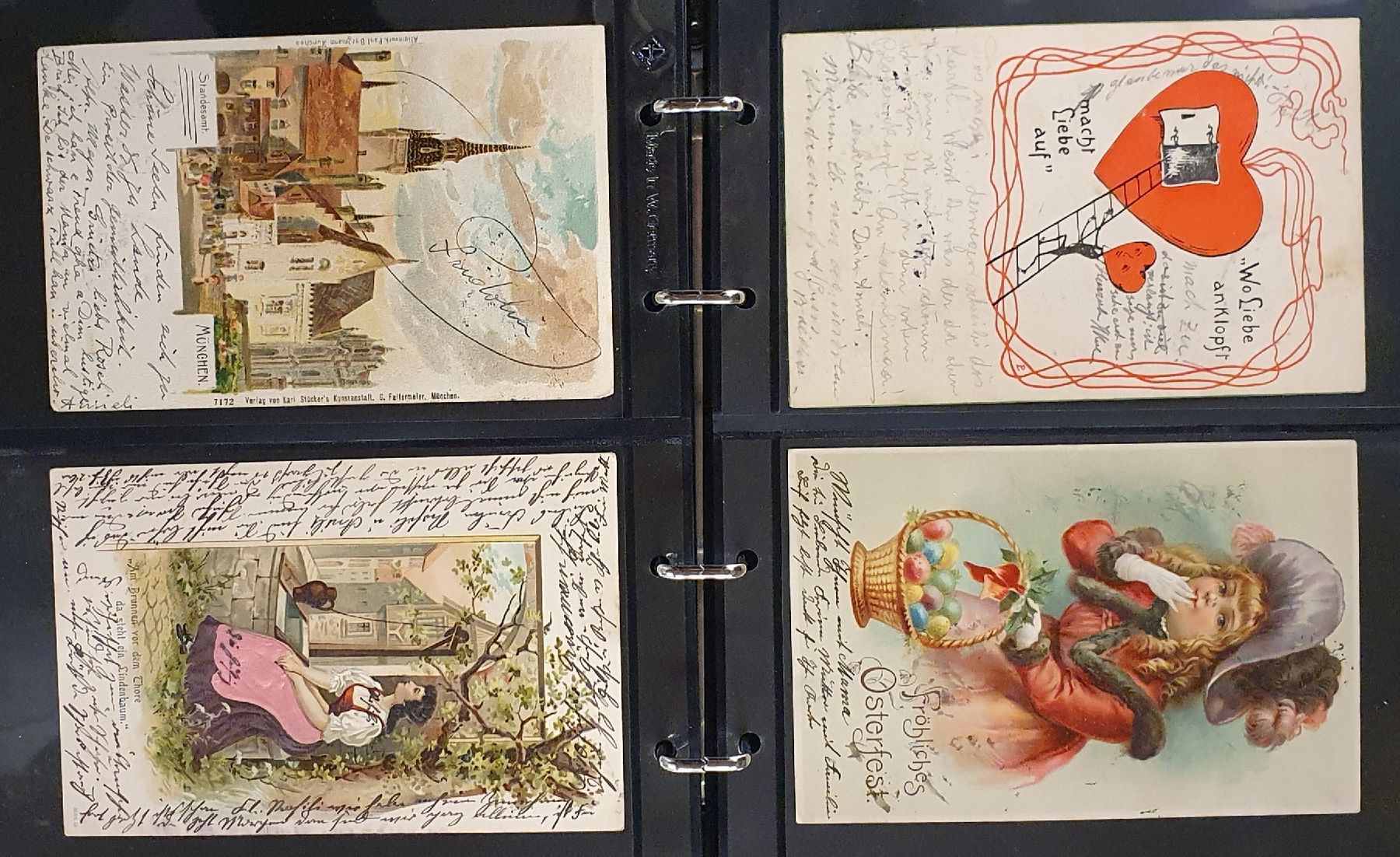 Cartoline postali: Album mit alten Ansichtskarten Deutschland – Usato da Kreuzlingen venduto da Rschweiz1 5